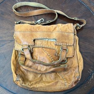 LUCKY Brand Abbey Road Convertible Leather Bag